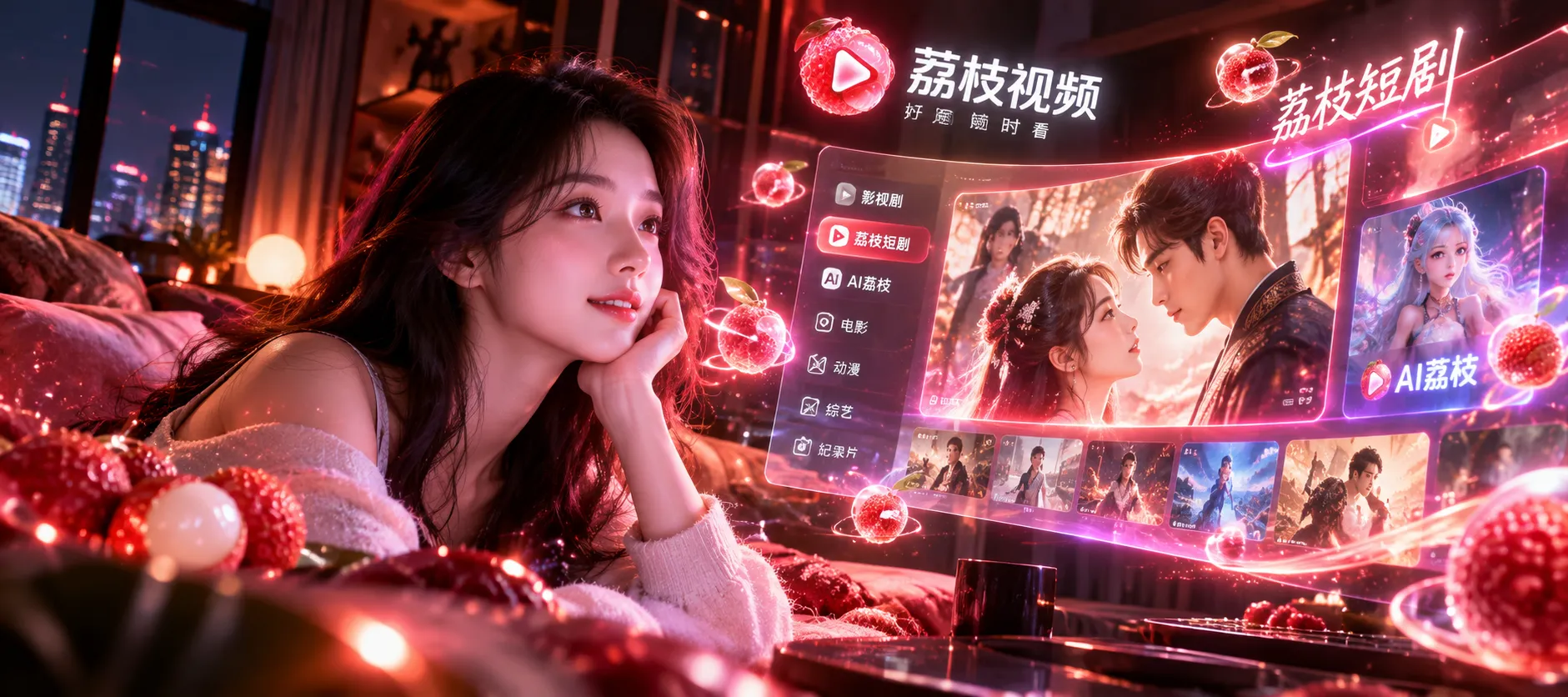 电影与短剧主题的影像画面